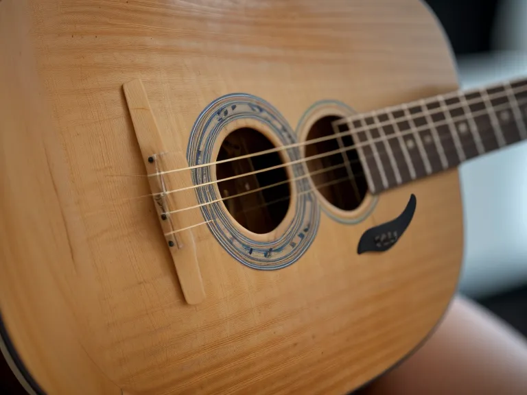 Diferencia de postura entre sofá blando y silla firme al practicar guitarra acústica en casa