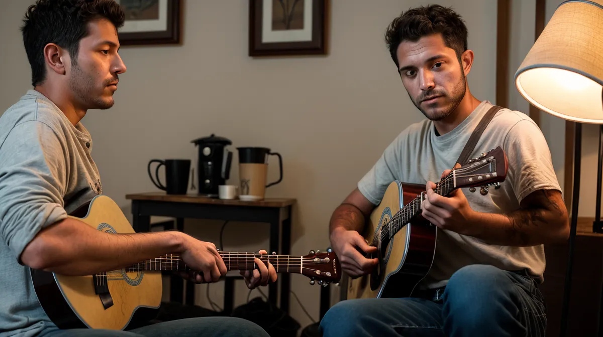 Mi primera vez al tocar una canción completa en la iglesia